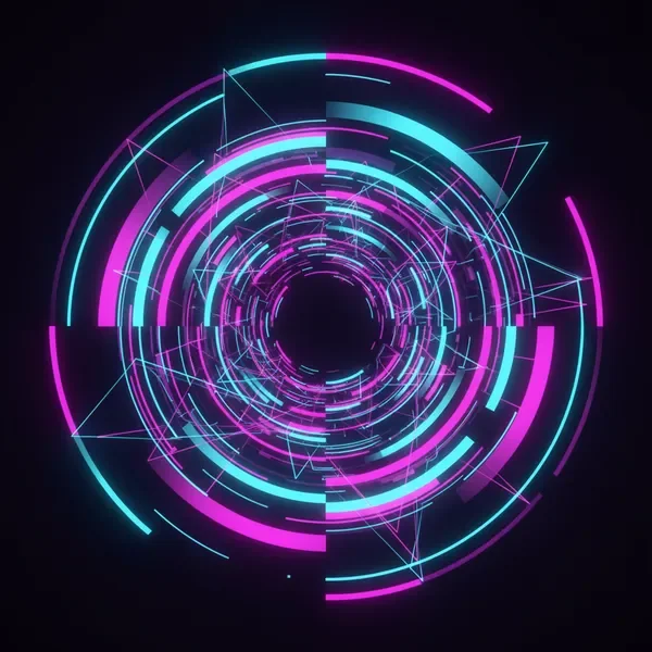 Neon Pulse mix cover